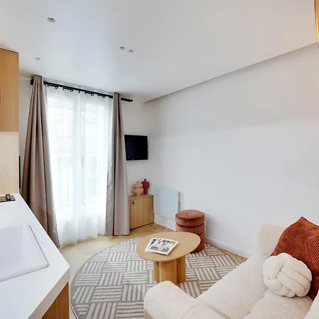 Modern With Balcony - 1br 2p - Saint Lazare Appartement Paris