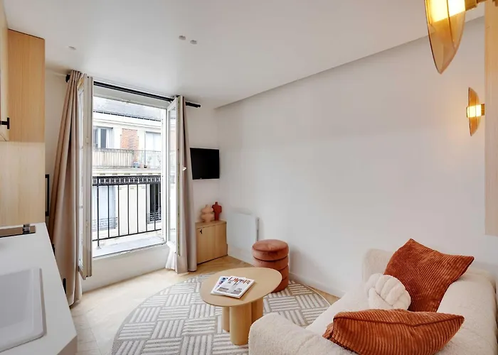 Appartement Modern With Balcony - 1br 2p - Saint Lazare *